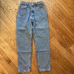 Levi’s Relaxed Fit Tapered Leg 550 Vintage Denim Jeans 10 High Rise Mom Y2K